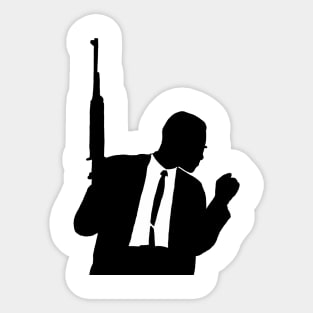 Malcolm X Sticker